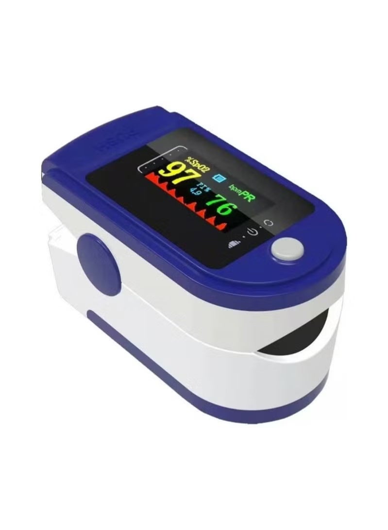 جهاز قياس نسبة الأكسجين في الدم ومعدل النبض – دقيق وسهل الاستخدام – مثالي للمتابعة الصحية اليومية