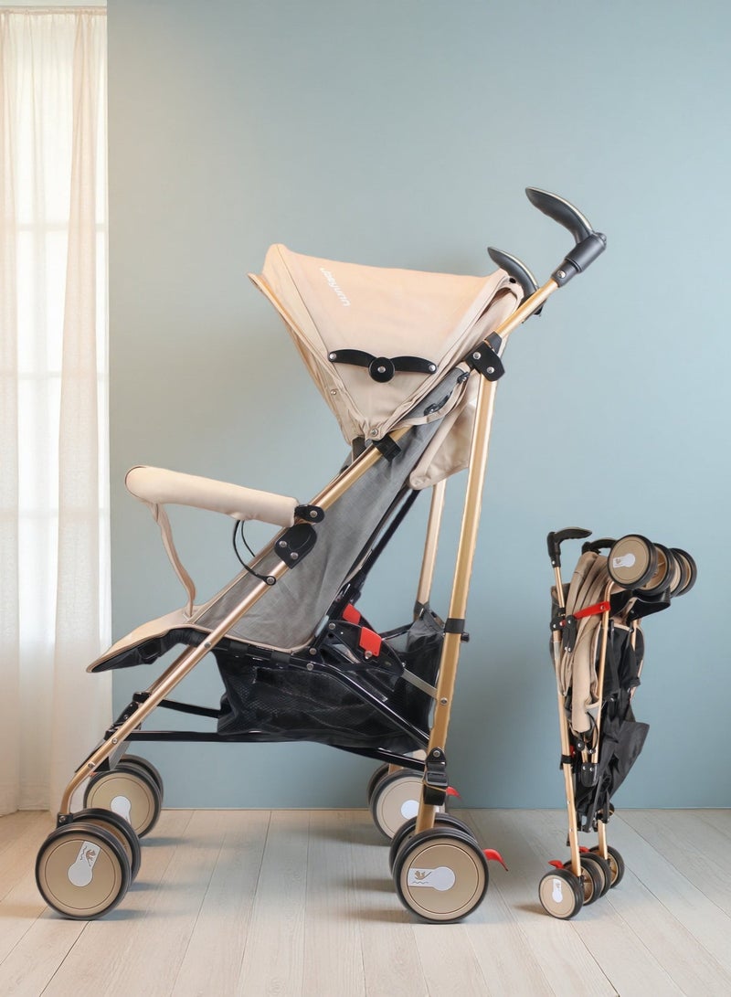 Umbrella Foldable Design Travel Stroller Ultra Lightweight with Absorbent Multi Position Reclining Seat Adjustable Canopy Foldable Storage Basket NO.1103 - Image 1