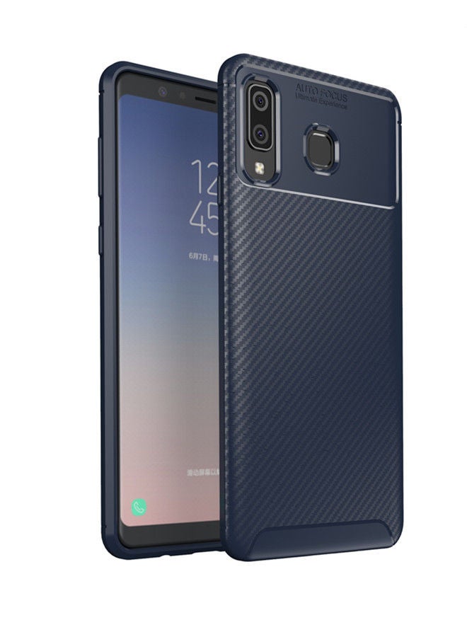 NIBEMINENT Protective Case Cover For Samsung Galaxy A9 Star Blue