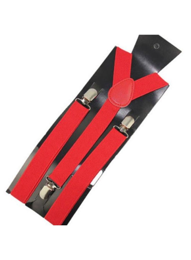 Unisex Elastic Y-Shape Braces Men's Women's Adjustable Clip-on Suspenders