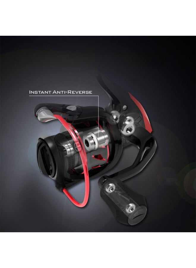 New carbon fiber spinning reel with maximum resistance, new tailless spinning reel suitable for seawater or freshwater, extra-large spool. - Image 3
