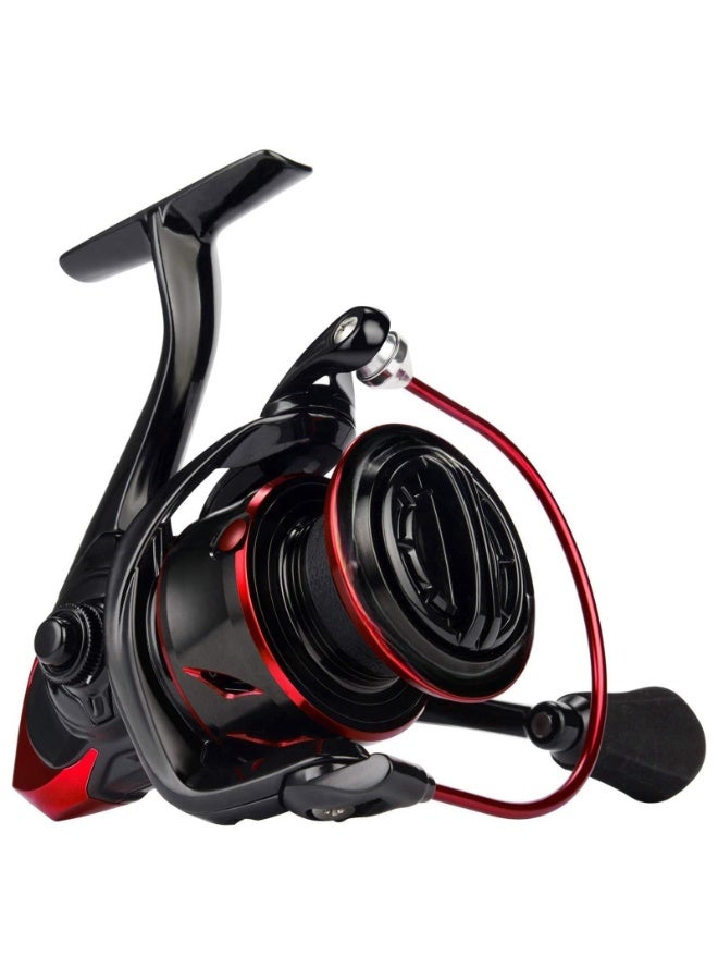 New carbon fiber spinning reel with maximum resistance, new tailless spinning reel suitable for seawater or freshwater, extra-large spool. - Image 1