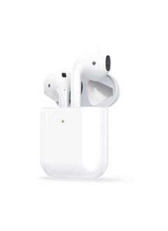 GREEN LION True Wireless Earbuds 2 with Built-In Microphone and Charging Base Case G1 - White  - Image 2
