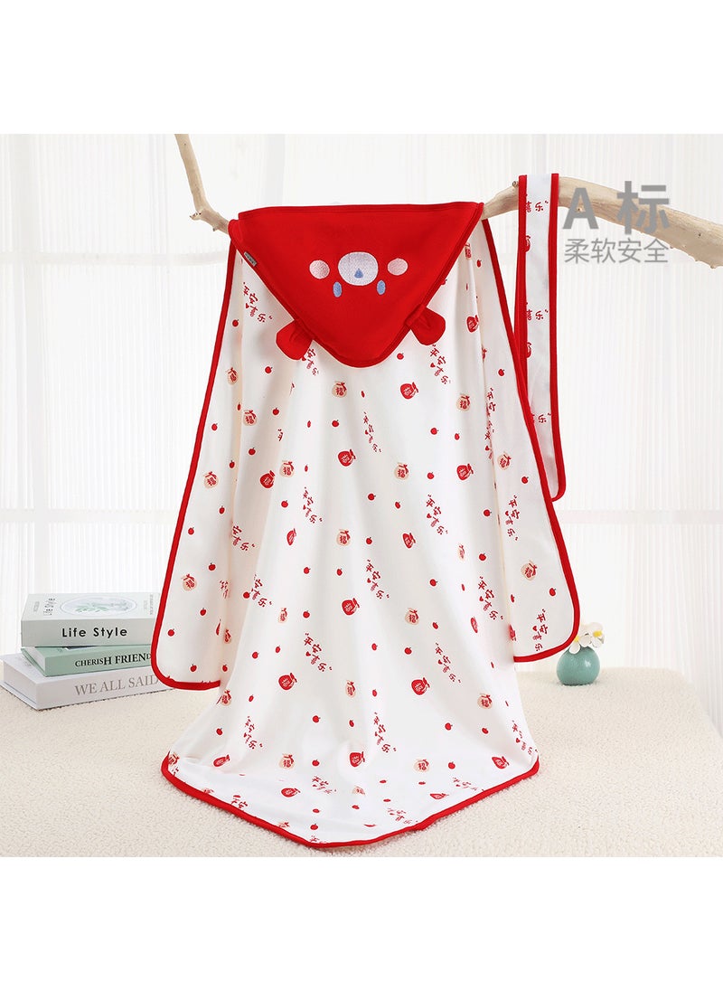 Generic Cotton Swaddle Blanket for Newborn Summer Thin Peace and joy 