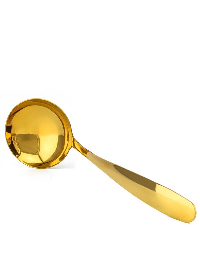 Cuisine Art مغرفة بيرجر الذهبية 30 سم - Image 3