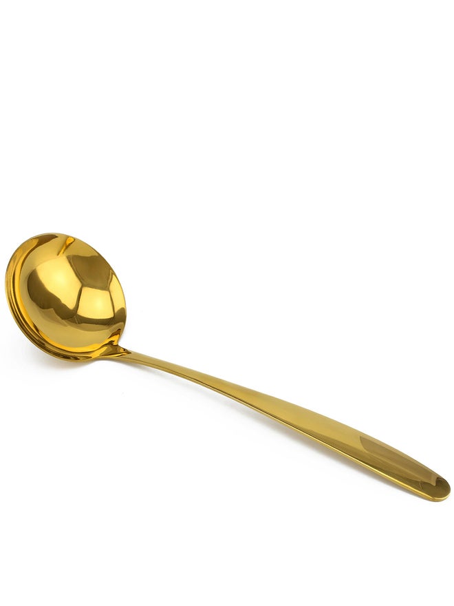 Cuisine Art مغرفة بيرجر الذهبية 30 سم - Image 1