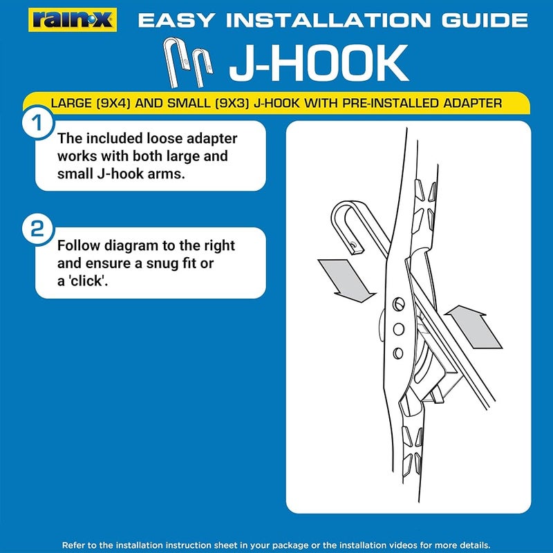 Rain-X Wipers Conventional Wiper Blades 17IN - Image 4