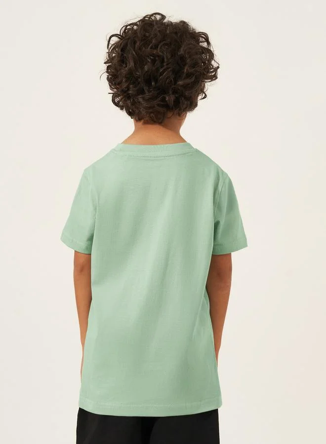 Styli Styli Graphic Print Short Sleeves T-Shirt