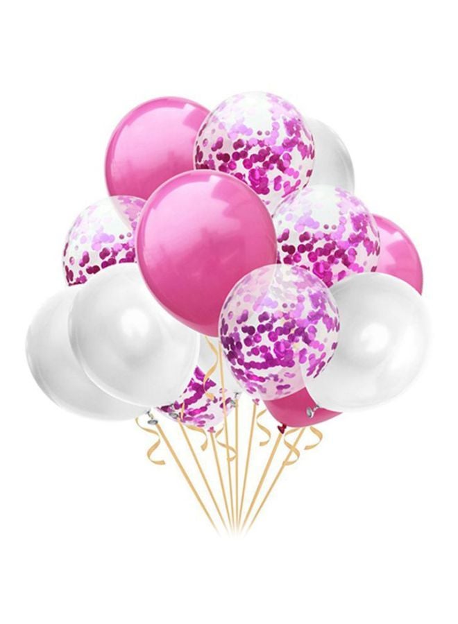 Sharpdo 15-Piece Party Inflatable Balloon Set 12inch