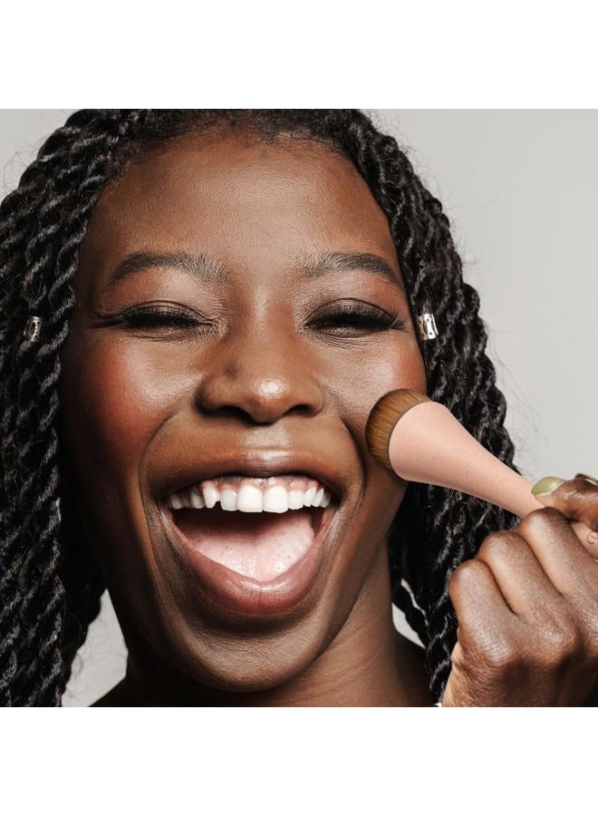 Ecotools 360 Ultimate Blend Makeup Brush Kit, For Cream, Liquid, & Powder Foundation, Blush, & Bronzer, Buff & Blend Makeup, Full Coverage, Dense Bristles, Vegan & Cruelty-Free, 3 Piece Set - Image 3