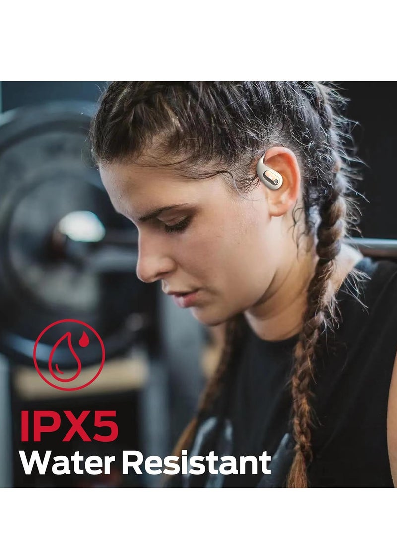 Monster - Open Ear AC210 Headphones, Bluetooth 5.4 Earphones Stereo Sound, Wireless Headphones 30 Hours Playback, Type-C Charging, HD Clear Calls, Touch Control, IPX5 Waterproof Open Ear Earbuds - Image 1