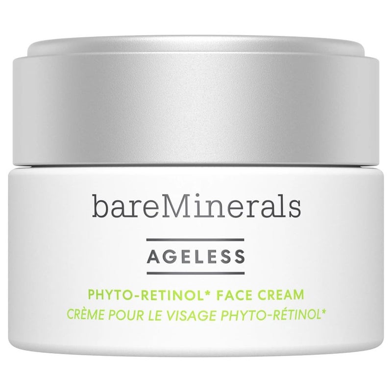bareMinerals Ageless Phyto-Retinol Face Cream with Plant-Based Retinol Alternative + Hyaluronic Acid, Anti-Aging Moisturizer, Skin Care for Women, Vegan - Image 1