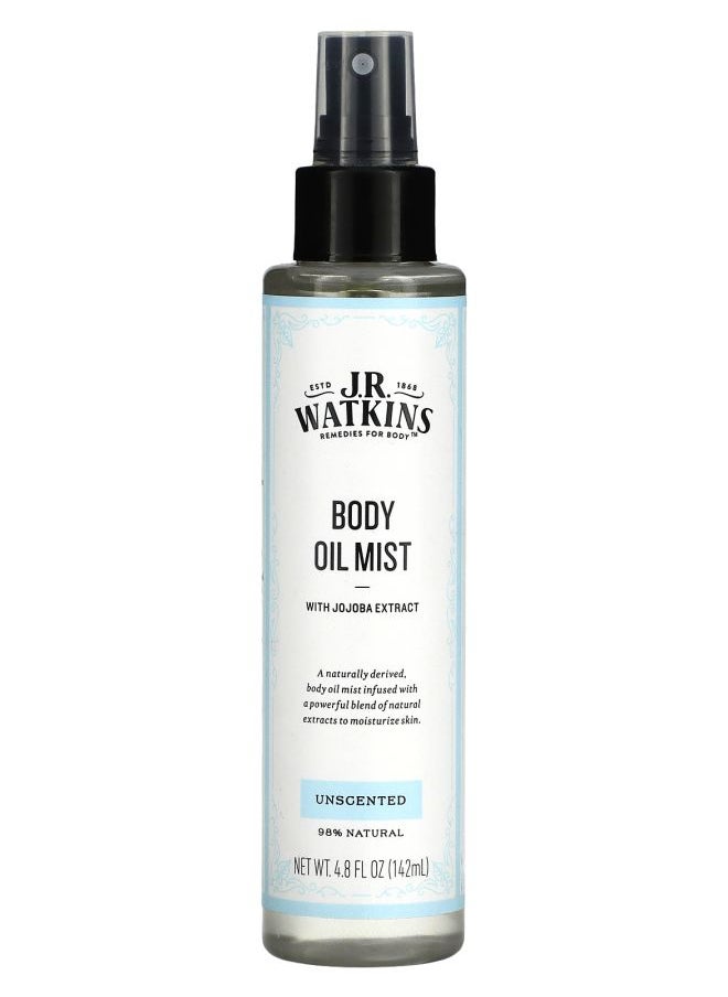 JR - Body Oil Mist Unscented 4.8 fl oz (142 ml) - Image 1