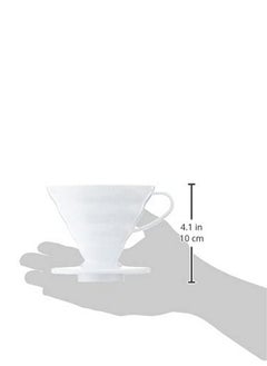 Hario V60 Plastic Coffee Dripper (Size 02, White) - pzsku/ZDF3F7C2436B45BEFD660Z/45/_/1740118445/9c789325-25f6-4333-9654-02923bb8437c