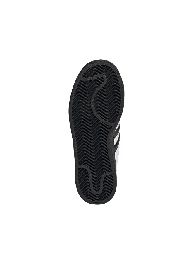 adidas سنيكرز سوبرستار II J أبيض للأولاد والبنات مقاس 6.5