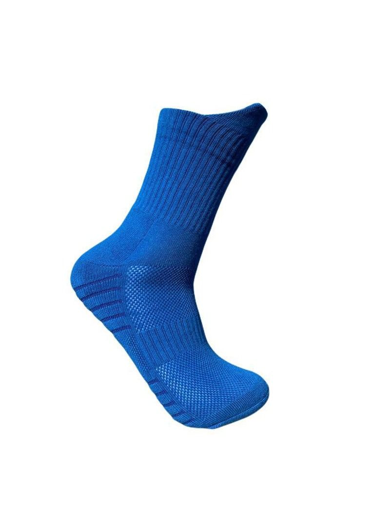 Loquat Anti Slip Mid Calf Sport Socks 