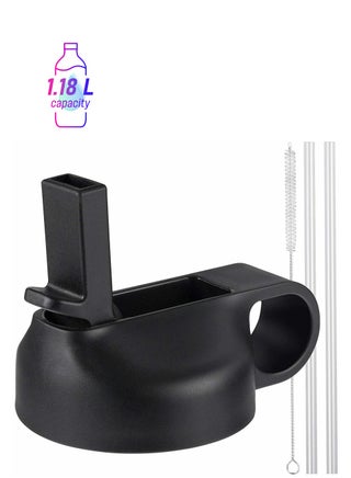 Lid Suitable For Hydro Flask,Straw Cap Wide-Mouth Water Bottle 18 32 40 Ounces (About 1.18 Liters) Wide Mouth, Straw Top Cap Replacement Cap (With 2 Straws And 1 Brush) - pzsku/ZDF3FD42D99484BF7562DZ/45/1747910922/c94ec3d3-c171-45c1-a1d8-d5c546714a43