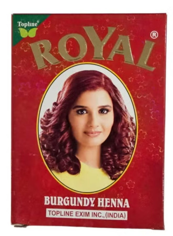 Royal Burgundy Henna Hair Color 60 g