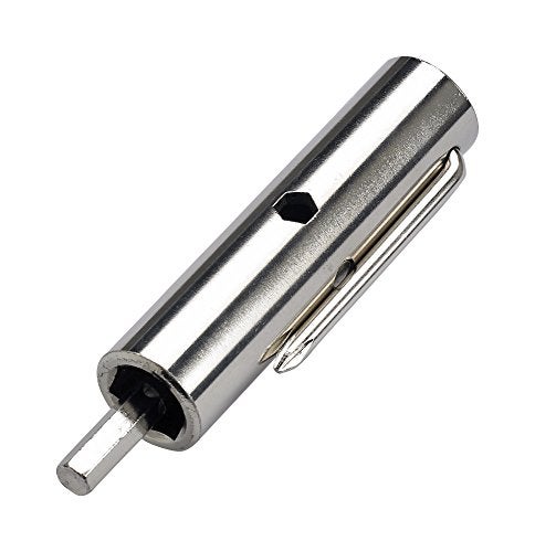 RADECKAL Compact Pocket Skate Tool- T Tool All in One Skate Tool for Skateboards, Longboards, Mini Skateboards, and Cruisers- Collapses to a Compact Size to Fit in Your Pocket (Silver) - Image 4
