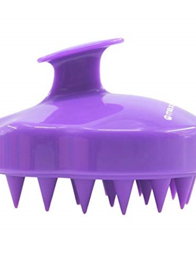 MAXSOFT Hair Scalp Massager Shampoo Brush, Scalp Care Brush (Purple) - Image 2