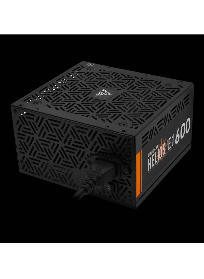 GAMDIAS GAMDIAS HELIOS E1-600 Power Supply 600W, Black  - Image 3