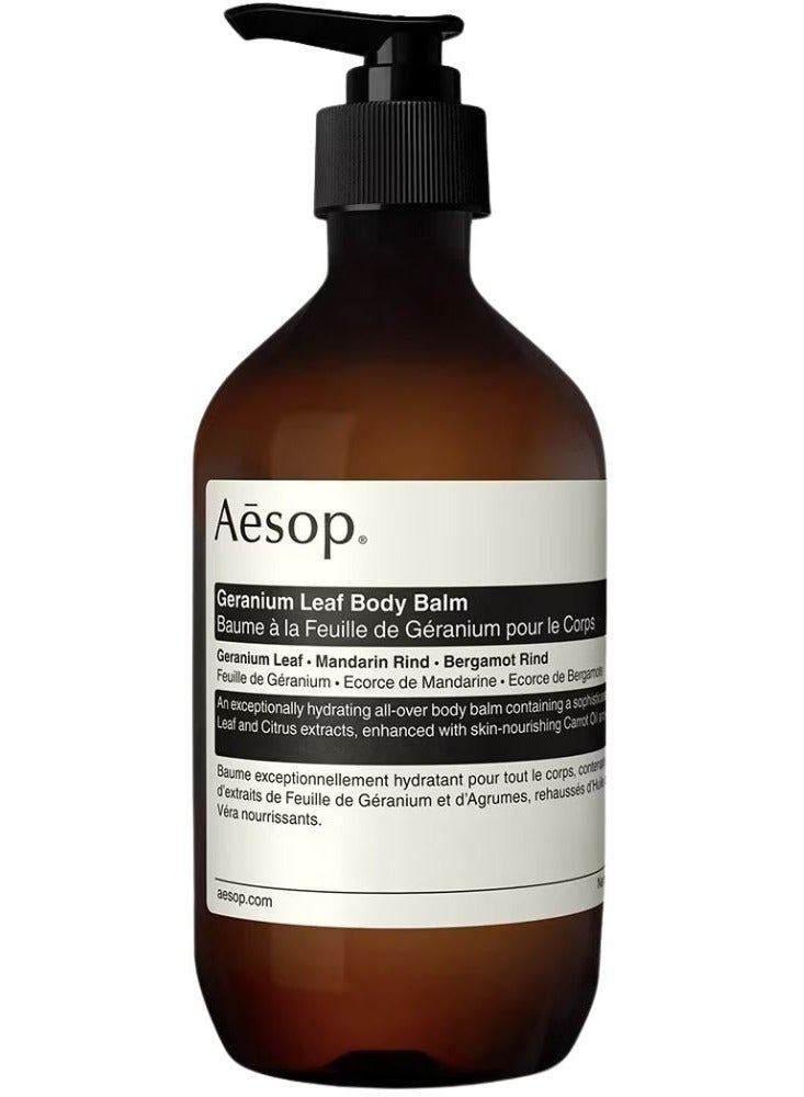 Aesop Aesop Geranium Leaf Hydrating Body Balm 500ml  - Image 1