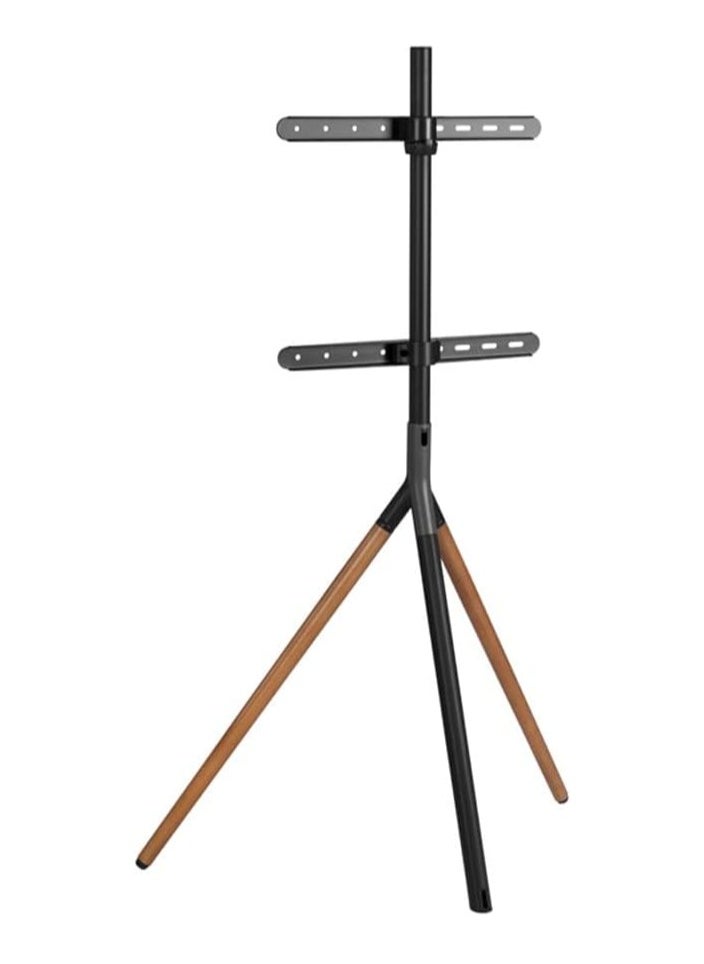TIGER Premium Easel Studio TV Stand for 49" - 70" Screens – Sturdy Tripod Base Supports Up to 40kg – Elegant Grey/Walnut Finish – Space-Saving, Modern & Stable – Ideal for Home, Office, or Studio – Easy Installation & Cable Management  - Image 5
