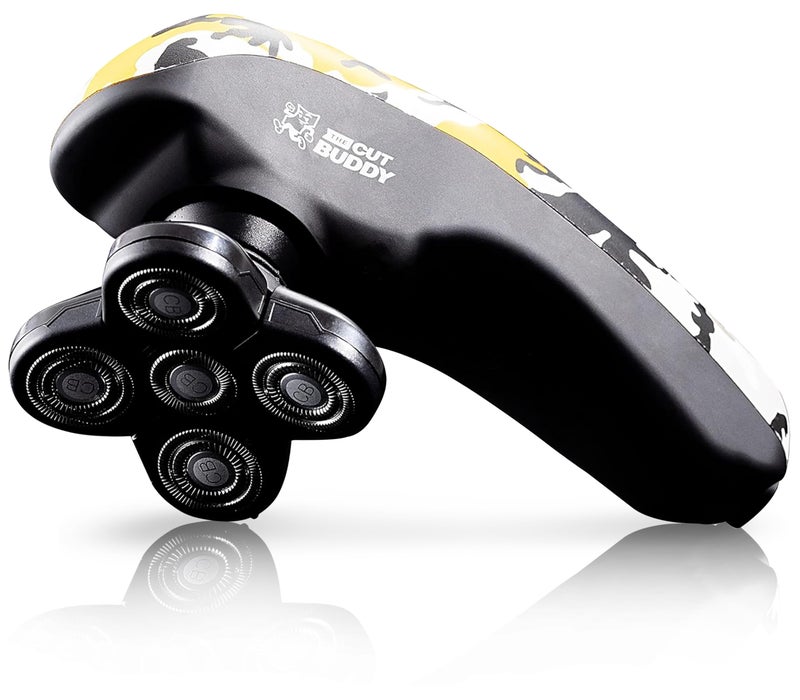 The Cut Buddy ماكينة حلاقة للرجل الأصلع، مقاومة للماء، رأس قابل للتبديل، قابلة لإعادة الشحن، كهربائية، بدون سلك، مريحة، بالدو بادي - Image 1