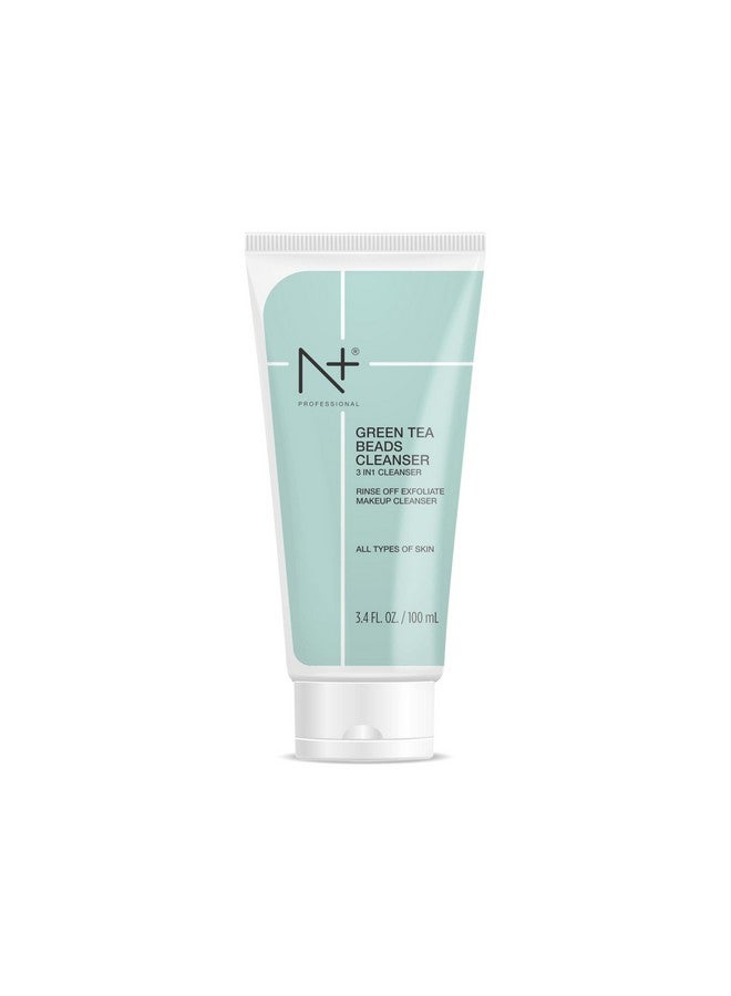 N Plus Professional Green Tea Beads 3 in 1 Cleanser (Rinse Off, Exfoliate, Makeup Cleanser) - Image 2