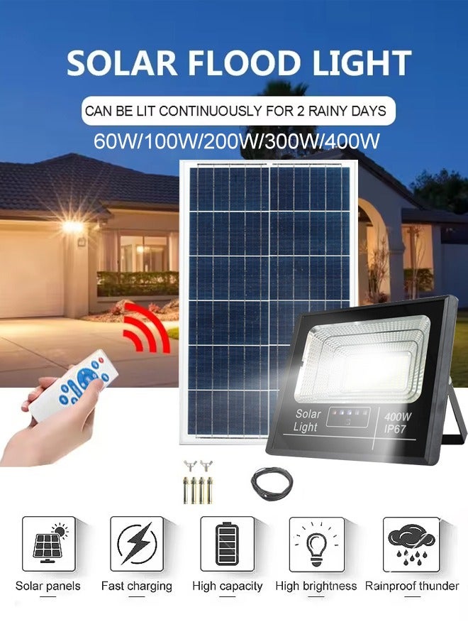 Generic 200W Large Capacity Solar Lights, Waterproof Solar Outside Lights, Automatic Sensing, Perfect Lighting for Your Outdoor Space - Image 1