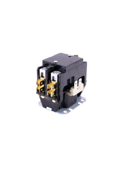 HVAC Air Conditioner Magnetic Contactor, 30A, 2- Pole, 220V AC Coil, Compressor Motor Replacement Part 2 Pole AC Contactor