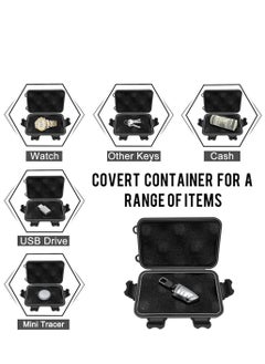 Generic 1 Pc Magnetic Key Holders Hidden Under Car, Hide Key Box With Strong Magnet For Storage Key Indoors, Outdoors, Hider Key On The Bottom Of Car  - Image 2