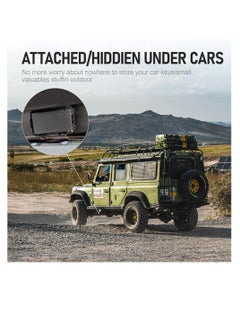 Generic 1 Pc Magnetic Key Holders Hidden Under Car, Hide Key Box With Strong Magnet For Storage Key Indoors, Outdoors, Hider Key On The Bottom Of Car  - Image 3