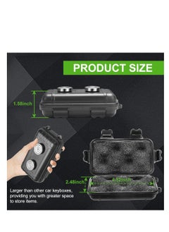 Generic 1 Pc Magnetic Key Holders Hidden Under Car, Hide Key Box With Strong Magnet For Storage Key Indoors, Outdoors, Hider Key On The Bottom Of Car  - Image 5