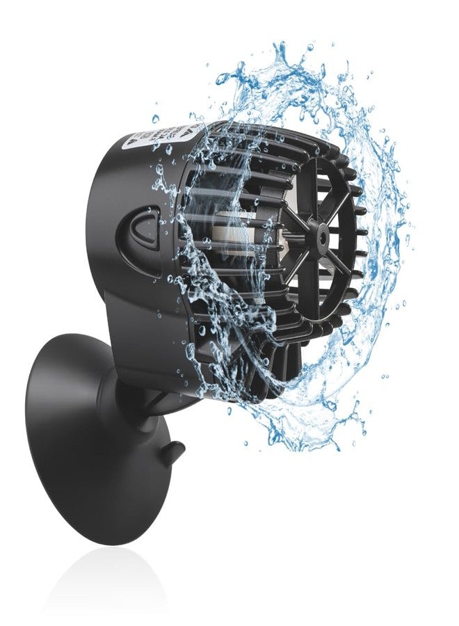 داتو مضخة تدوير صغيرة لحوض السمك من داتو، سعة 800 جالون في الساعة، فائقة الهدوء، تُصدر موجات، مزودة بكوب شفط، رأس طاقة قابل للدوران 360 درجة، مضخة غاطسة للمياه العذبة والمالحة - Image 1