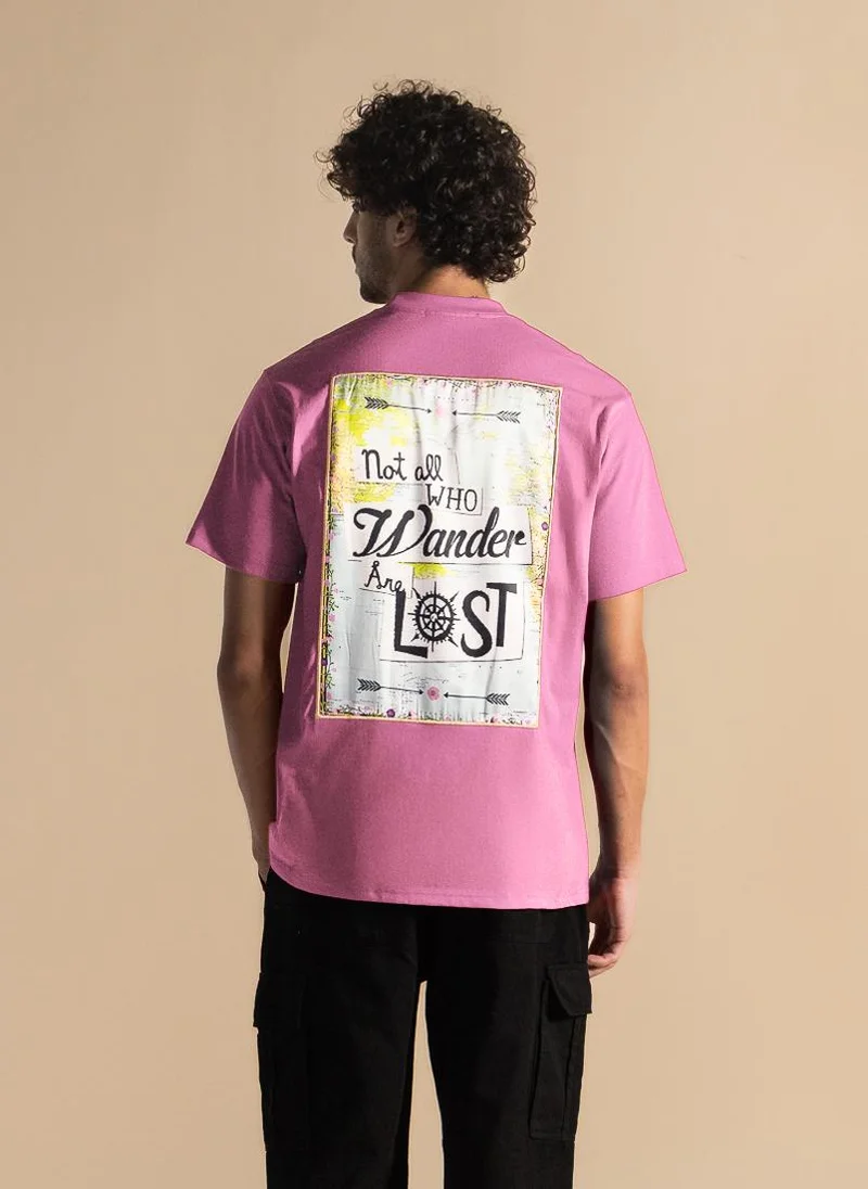 SHAPES DETAILED PATCHWORK T-SHIRT