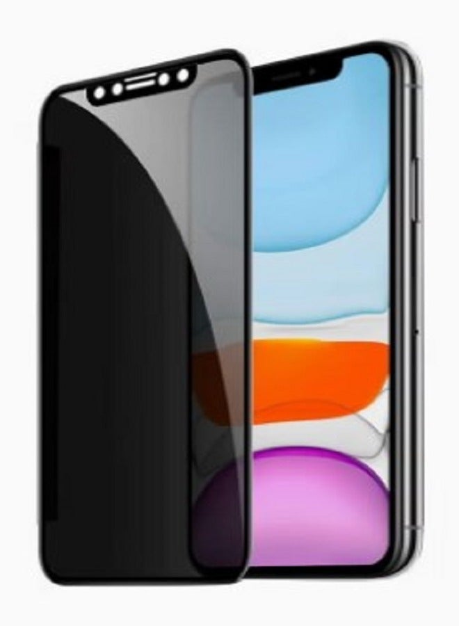 Anti Spy Matte Privacy Screen Protector For IPhone 11 Black - Image 4