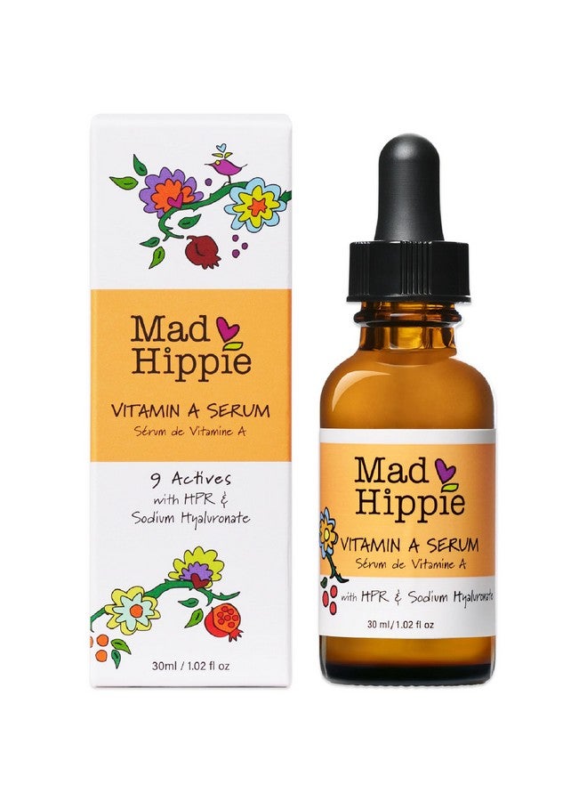Mad Hippie سيروم فيتامين A من أد هيبي مع حمض الهيالورونيك - سيروم مشدود للبشرة ومشرق للوجه - سيروم مقشر لمكافحة الشيخوخة للعناية بالبشرة 1.02 أونصة - Image 2