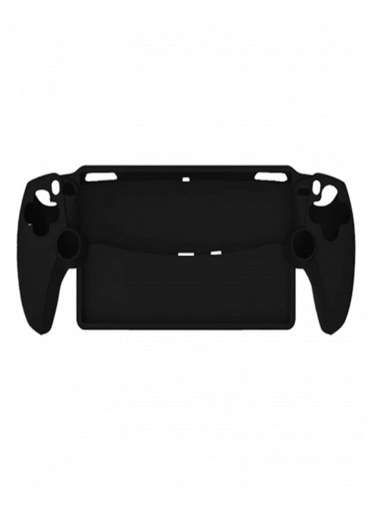 ماركة غير محددة Silicone Protective Case Cover for PlayStation Portal - Black  - Image 1