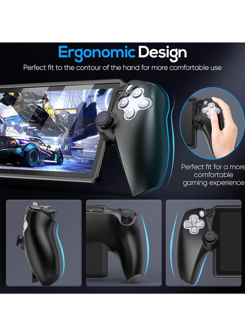 ماركة غير محددة Silicone Protective Case Cover for PlayStation Portal - Black  - Image 3