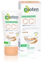 CC Cream AllinOne Skin Perfection Medium Unifies Tone Illuminates Covers Imperfections With 24Hour HydroNutrient 100 Natural Quince Extract 50ml
