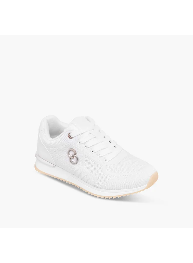 Celeste Women's Panelled Lace-Up Sneakers