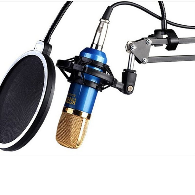 Careflection Universal Microphone Shock Mount Cradle Holder Clip Stand Compatible with Diameter Condenser Mic : Professional Noise Reduction Studio, Stage, Music, Speech, Facebook Live, Youtube, VLog, Rec, Movie - Image 3