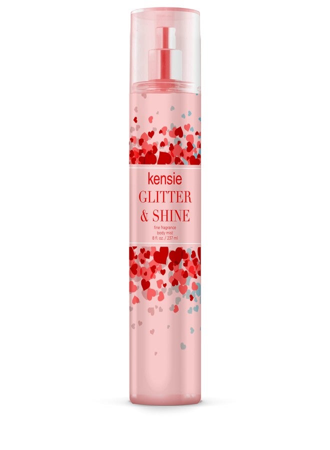 Kensie Glitter & Shine Body Mist, 8 fluid_ounces