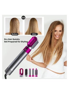 Y&D 5 in 1 Hair Styler, New Updated Air Styler with Hot Brush, Curler, Dryer, Straighteners,Wrapper, Negative Ion Warp Suitable for All Types  - Image 4
