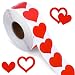 SANNIX 800 Pcs Red Tanning Stickers Set Decorative Stickers for Adults Teens Waterproof Body Art Decal for Tanning Beds Holidays and Gift - Image 2