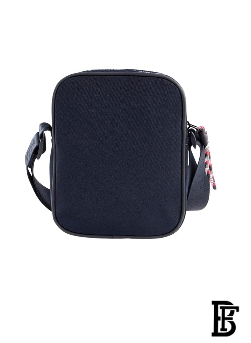 Tommy Hilfiger Men's Mini Reporter Tote Bag Shoulder Bag Blue  - Image 3