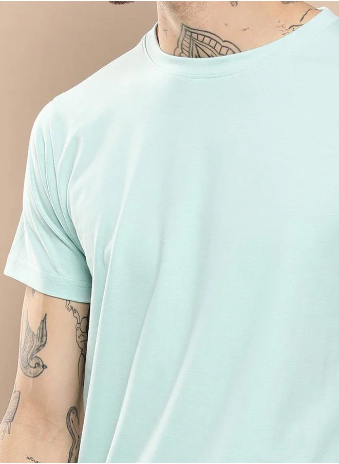ديفيرينس أوف أوبينيون Plain Regular Fit T-Shirt by Styli