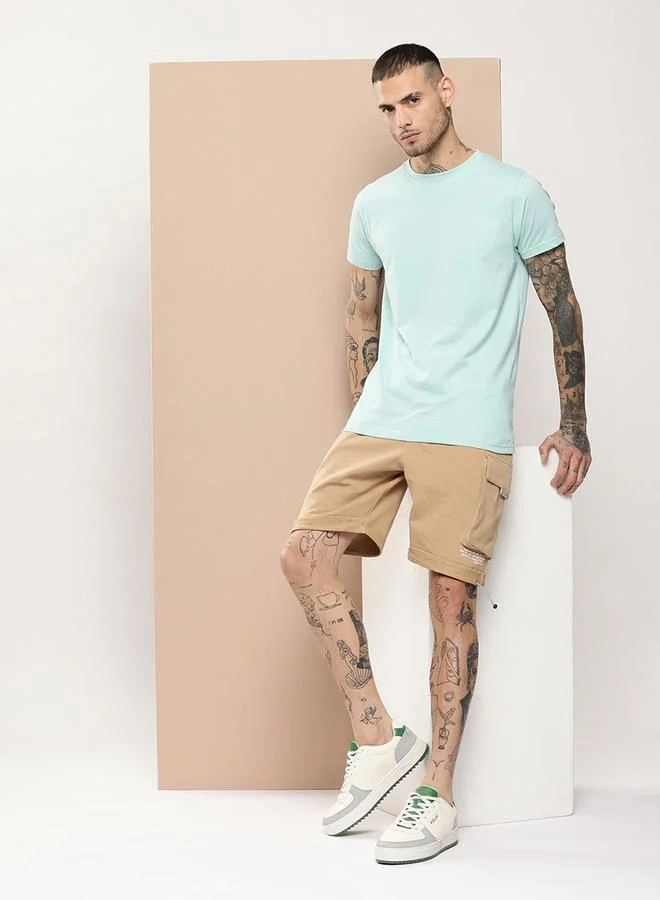Difference of Opinion Difference of Opinion Plain Regular Fit T-Shirt