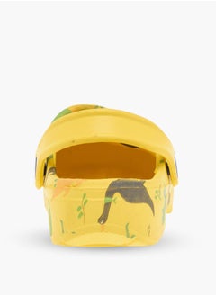 LBL by Shoexpress Boys Dinosaur Applique Clogs with Backstrap  - Image 4